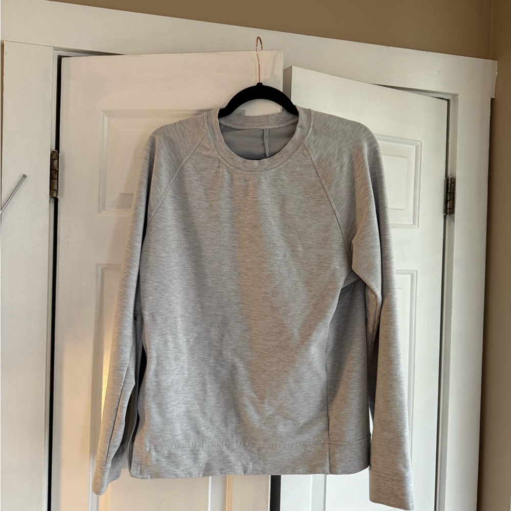 lululemon athletica Gray Crewneck Sweater